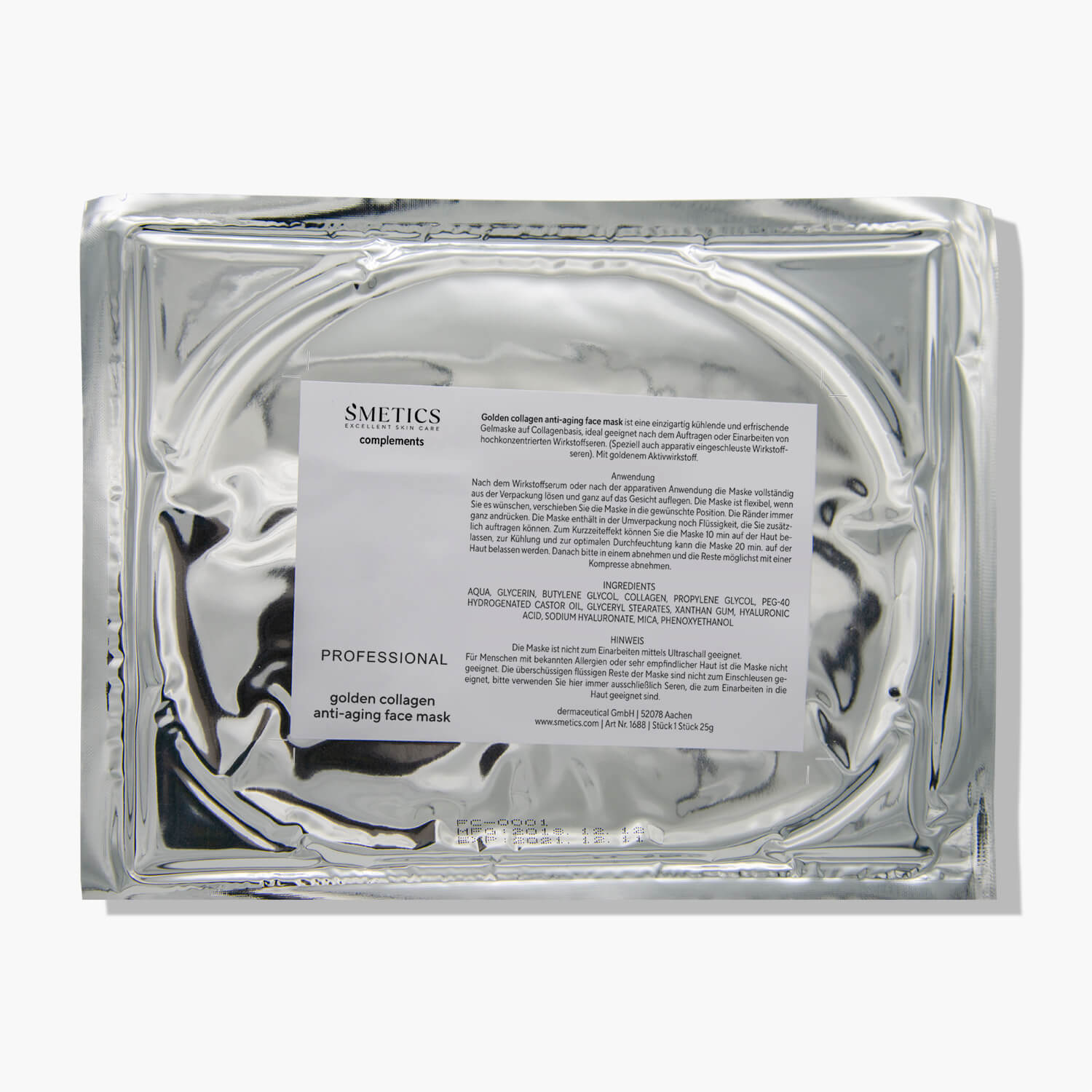 golden collagen anti-aging face mask